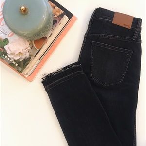 Madewell Slim Straight Jeans: Drop-hem edition